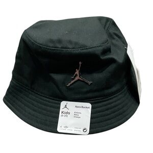 Nike Jordan Kids Black Bucket Hat